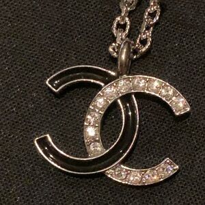 Authentic Chanel Gold and Silver Pendant Necklace limited  edition summer 2025